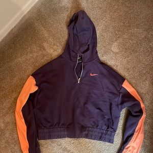 Nike cropped sweater size small